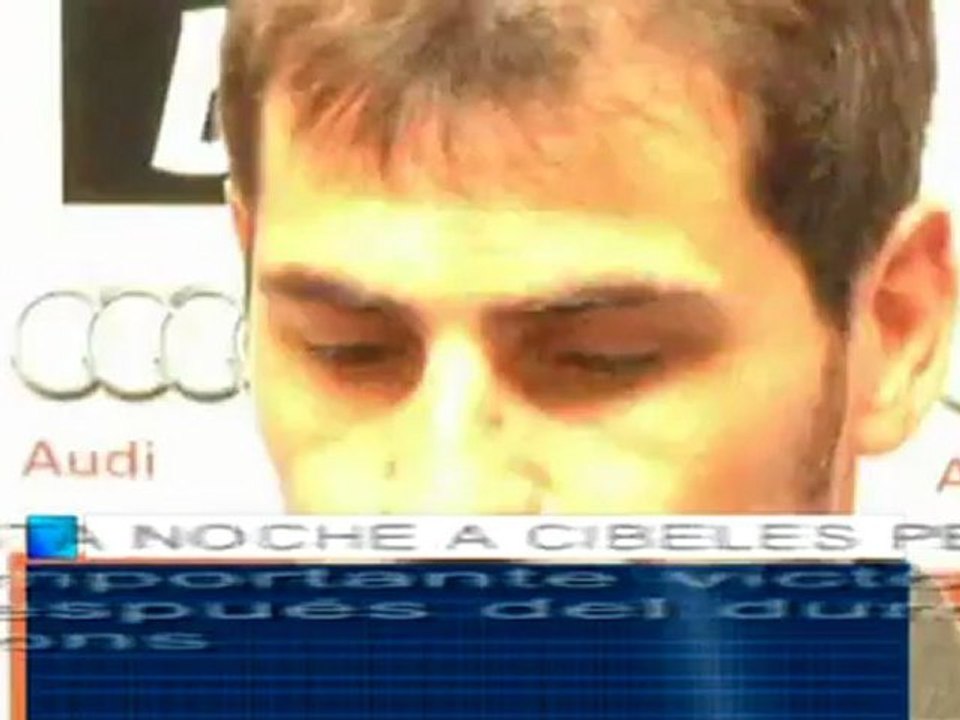 Casillas: "Hemos hablado de ir esta noche a Cibeles pero hay que esperar"