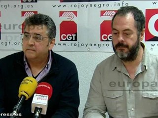 CGT pide la libertad de Laura Gómez, detenida tras el 29M