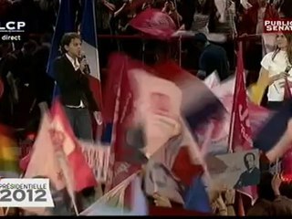 Meeting de François Hollande à Bercy, 29/04/2012