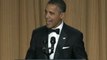 Obama cracks jokes at White House dinner