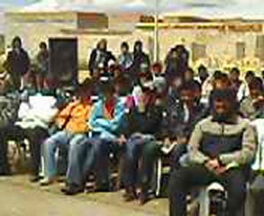 خيمة دعوية أمام المعهد الثانوي بالرخمات ليوم 17-04-2012