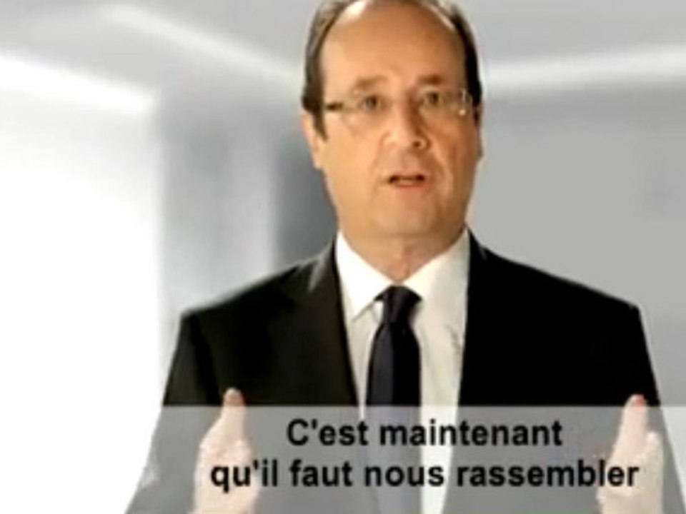Clip officiel de campagne de François Hollande pour le second tour de l'élection présidentielle 2012