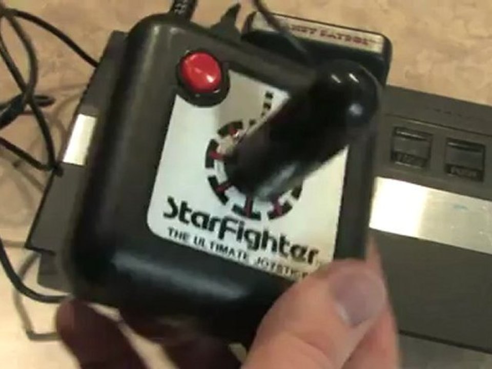 Classic Game Room - SUNCOM STARFIGHTER ATARI 2600 JOYSTICK review