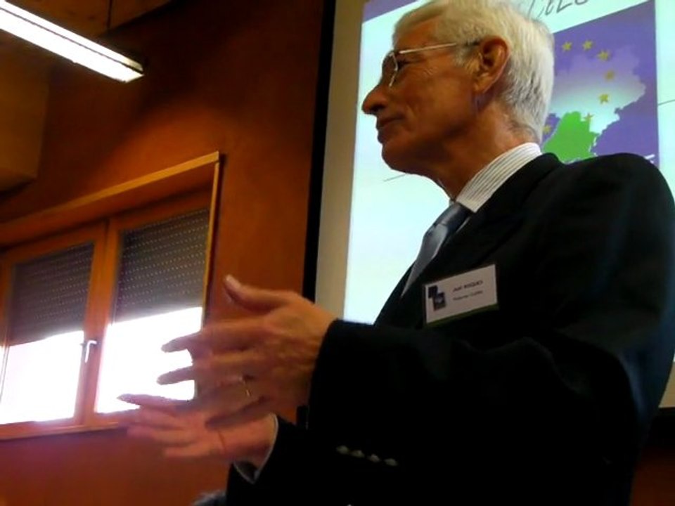 Joël Roques, président de la CCI de la Drôme, présente le Club Europe Sud Rhône-Alpes