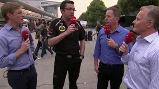 GP Cina | Interview Sky Sports with Eric Boullier