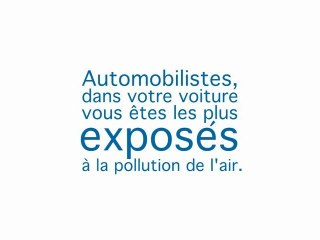 Automobilistes, vous êtes les plus exposés à la pollution de l'air