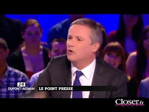 Gros clash entre Nicolas Dupont-Aignan et Michel Denisot