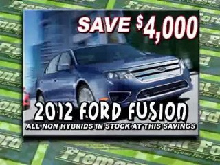 Fremont Ford rock bottom pricing! Check out these mammoth deals!