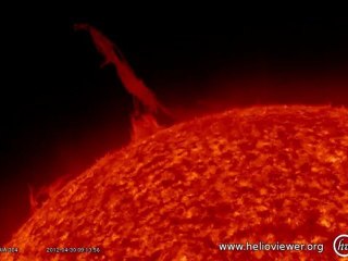 Eruption solaire 30 avril 2012 - 2