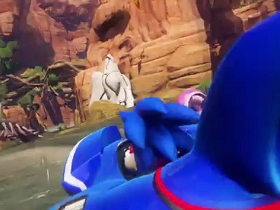 Sonic & All-Stars Racing Transformed (PS3) - Tr...