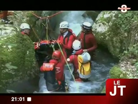 Formation au secours en Canyon (Savoie)