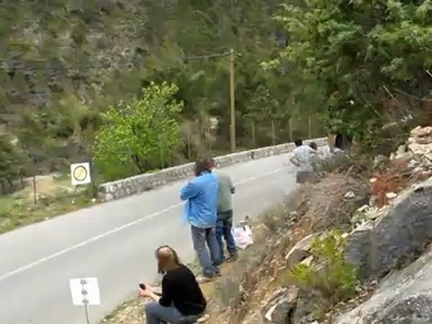 6e rallye St Laurent du Var 2012 ES1 départ Levens