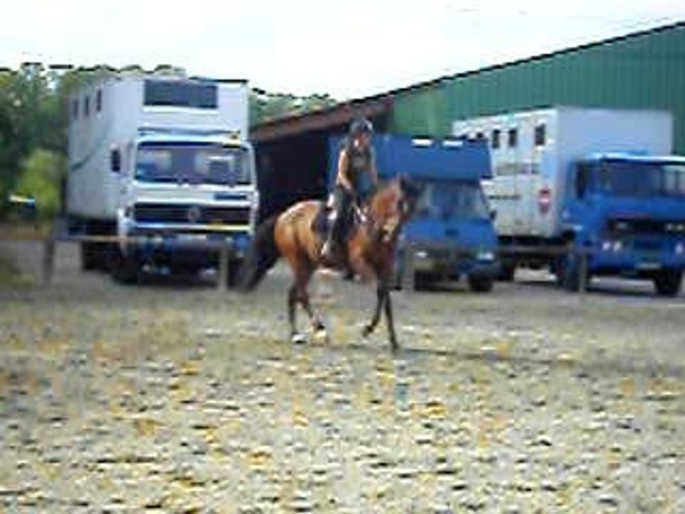 Green en changement de pied