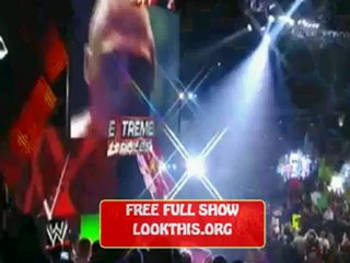 Lesnar entrance WWE Extreme Rules 2012