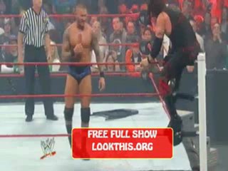 Orton superplex Kane off top rope WWE Extreme Rules