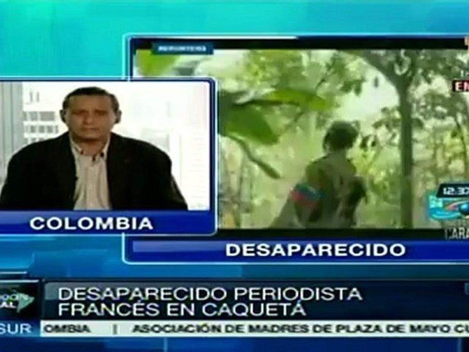 Colombia: incierto si FARC retuvieron a periodista francés