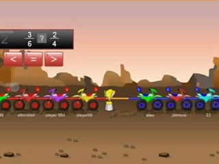 Kesirlerde Sıralama  Animasyonu