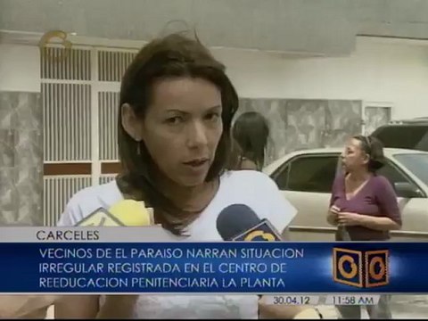 Familiares de reclusos y vecinos desmienten a Min. Varela