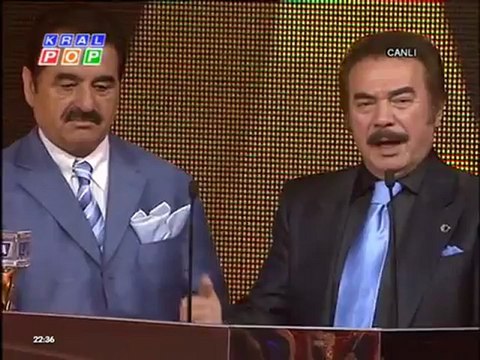İbrahim Tatlıses - Kral Müzik Ödülleri 2012 ***** orhan GENCEBAY baba ödülünü verdi *******