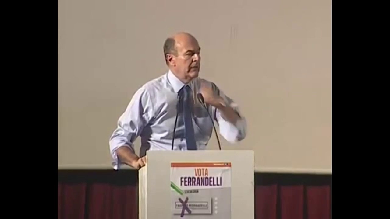 Bersani - Basta dire che siamo tutti uguali, noi siamo il Partito Democratico (30.04.12)