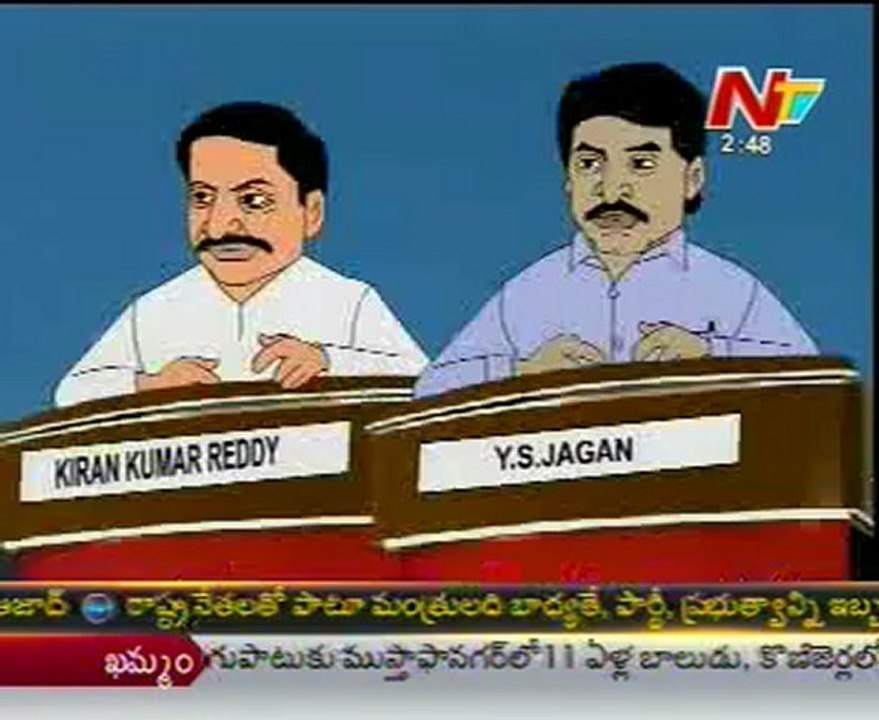 Lallu Brothers With CM Kirankumar,Y.S.Jaganmohan - 02