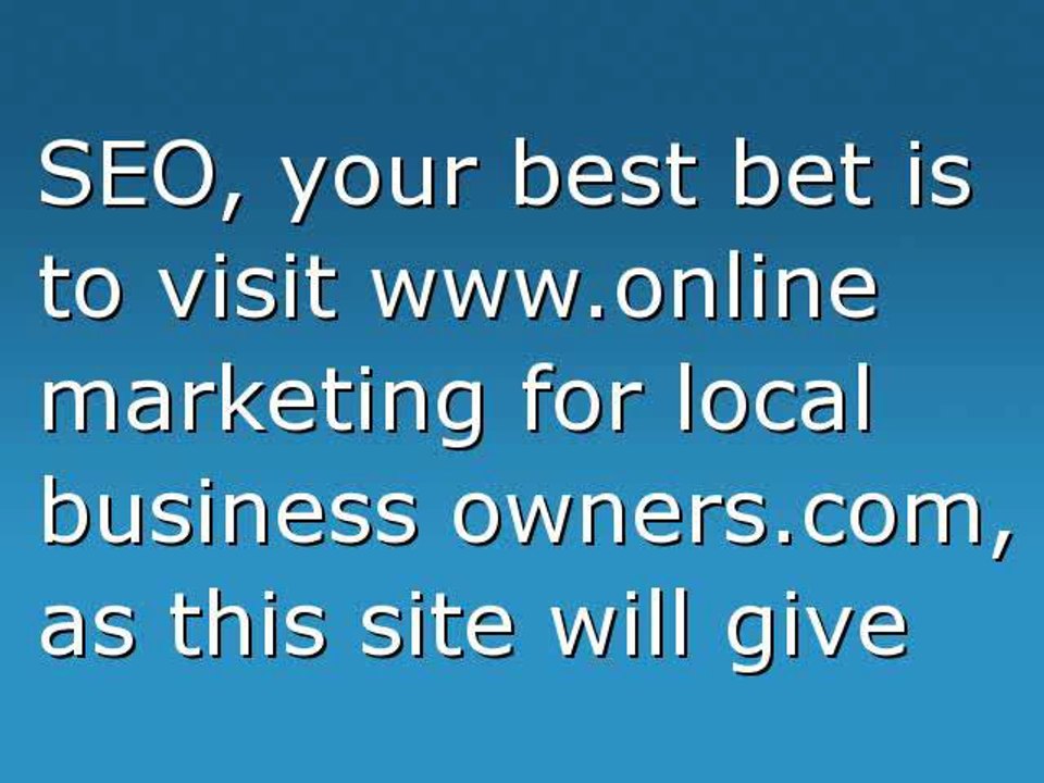 Exploring Small Businesses And SEO
