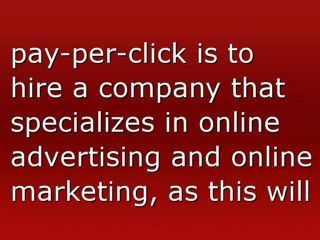 Advertising Your Small Business With PPC