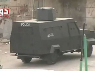 فري برس ريف دمشق دوما  قوات اسدية تدخل المدينة مدججة بكامل قوتها 30 4 2012 Damascus