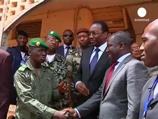 Partidarios del depuesto presidente de Malí, Amadou...