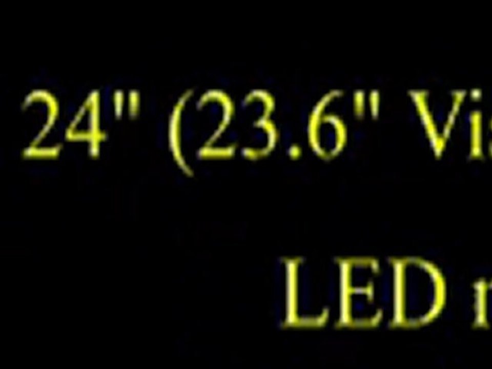 Viewsonic VX2453MH-LED 24-Inch Ultra-thin Widescreen LED Monitor - Black