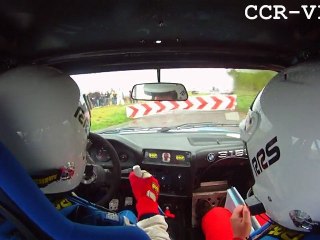 Rallye de la Guirlande 2012 Cam  embarquée N.Cornuaud Es3 Douzat