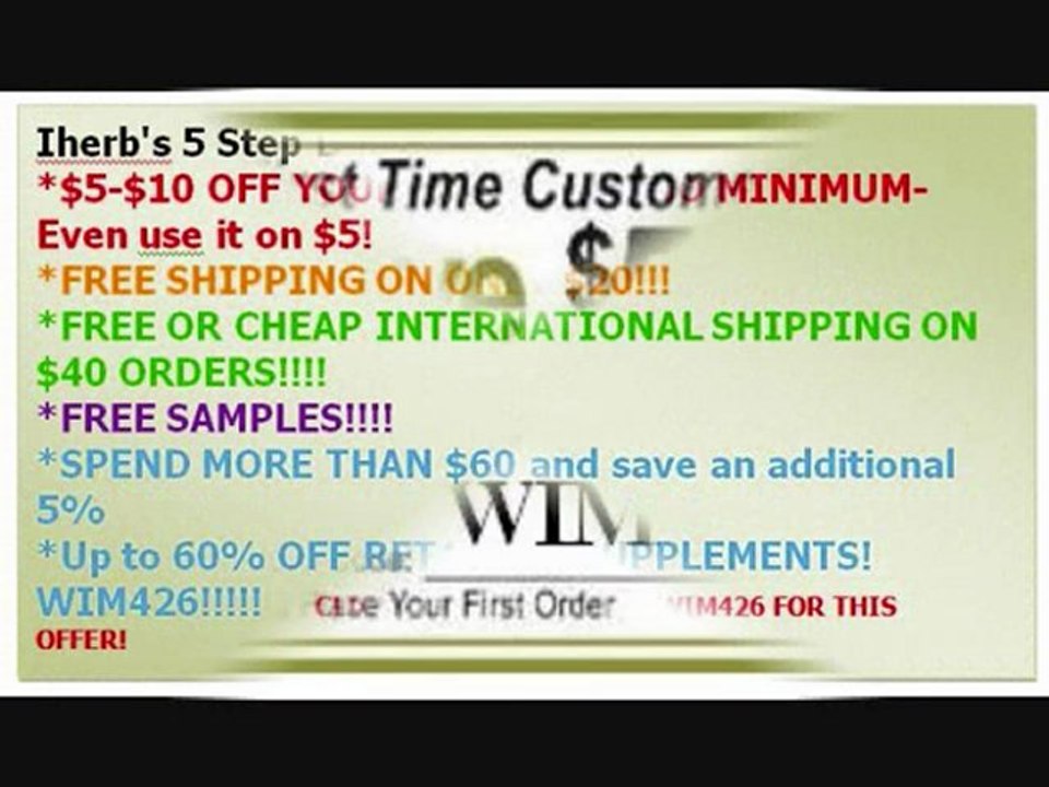 iHerb Coupon Code $10! Expires Soon!