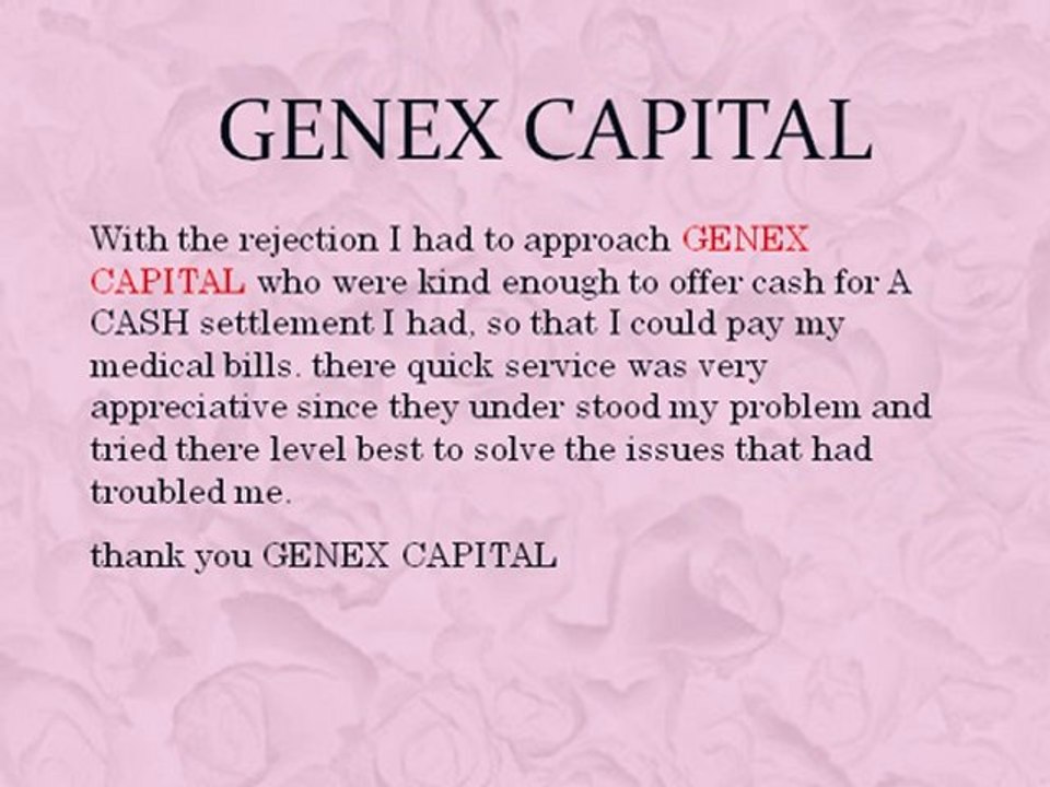 Cash For Structured Settlements