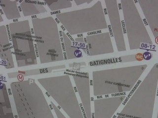 Gauche-droite : la ligne de démarcation parisienne...