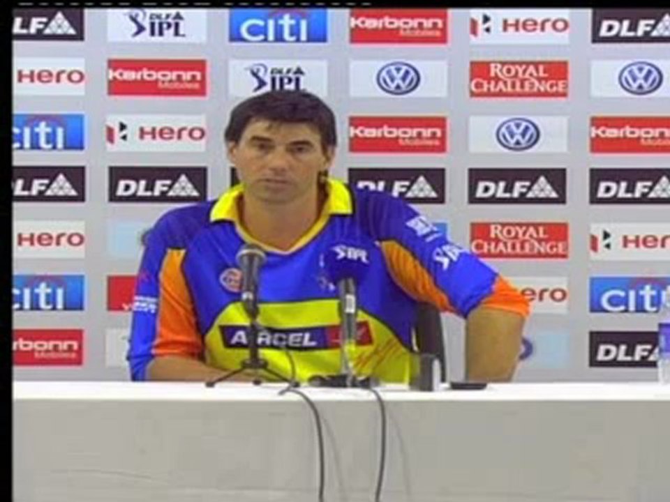 Stephen Fleming post match PC 1May