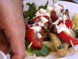 Peter Gordon’s BBQ lamb and red pepper kebabs
