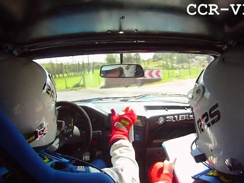 Rallye de la Guirlande 2012 Cam Embarquée N.Cornaud ES4 Mérignac