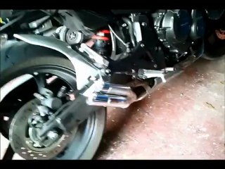 Echappement Ixil Hyperlow sur hornet 2009