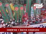 İZMİR'DE 1 MAYIS COŞKUSU