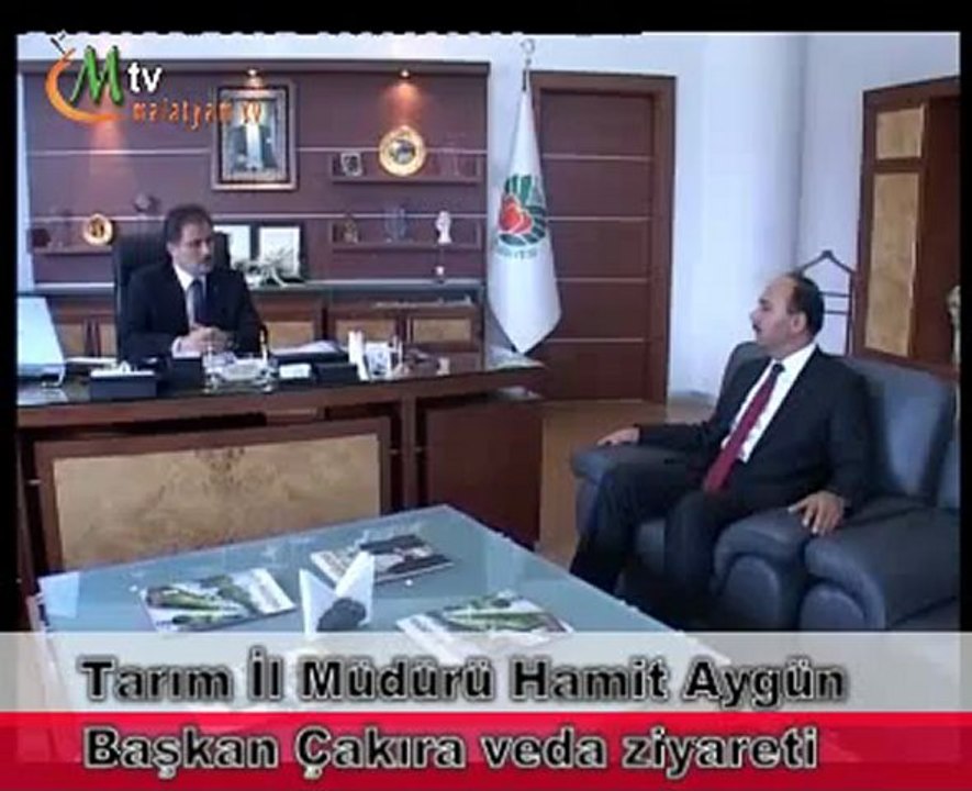 Aygün'den Başkan Çakır'a veda ziyareti