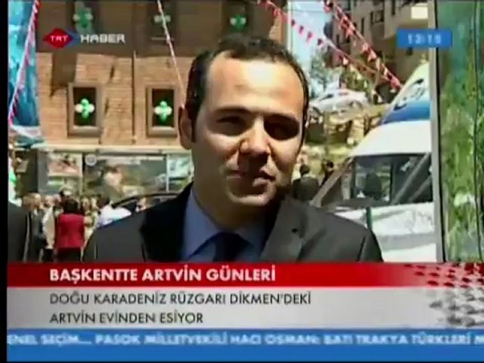 TRT Haber/ Ankara Artvin Tanıtım Günleri 2012