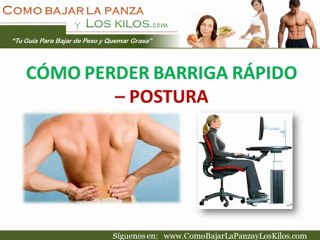 *** COMO PERDER BARRIGA RAPIDO Y SIN ESFUERZO!!! ***