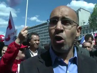 Intervention d'Harlem Désir lors du rassemblement du 1er Mai