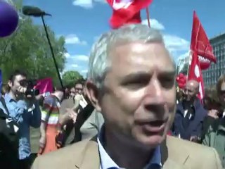 Intervention de Claude Bartolone lors du rassemblement du 1er Mai