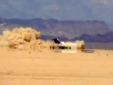 Jet crashed into Mexican desert deliberately