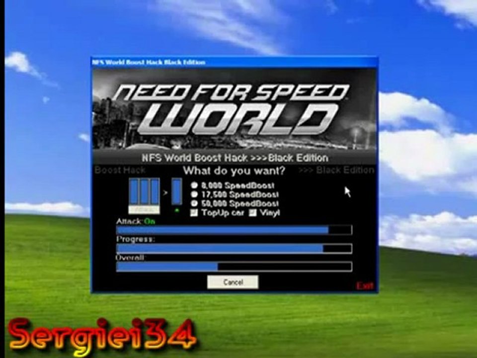 Need For Speed World Boost [Hack] Cheat [FREE Download] May June 2012 Update