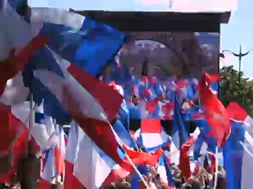 1° mai 2012 Extrait du discours de  Nicolas Sarkosy : " La Référence au Général de Gaulle "