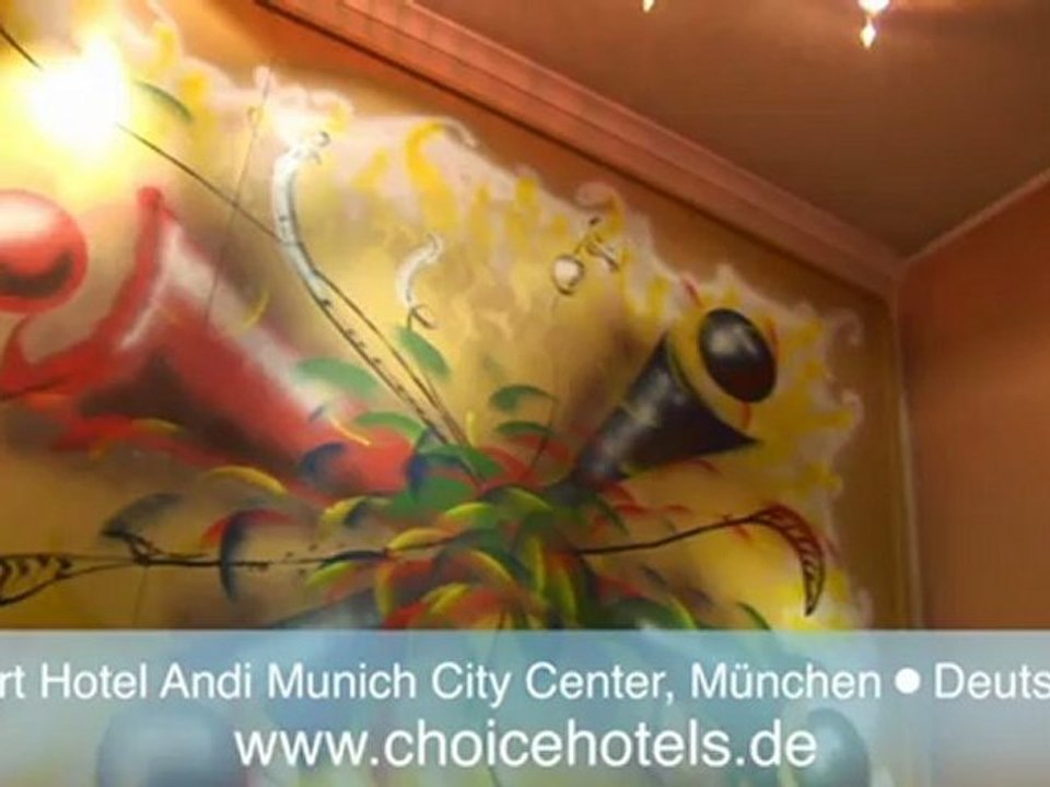 Comfort Hotel Andi Munich City Center - Erkunden Sie das Hotel in der Münchner Innenstadt.