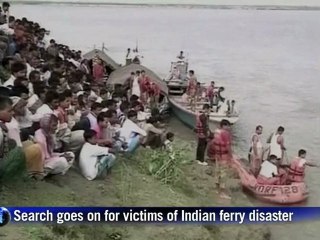 Search goes on for Indian ferry disaster victims