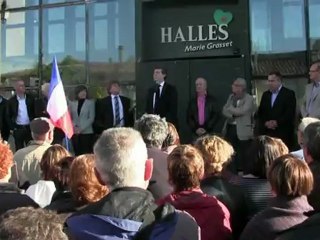 Pour le rassemblement de gauche avec Arnaud Montebourg à Vauvert 30avril 2012
